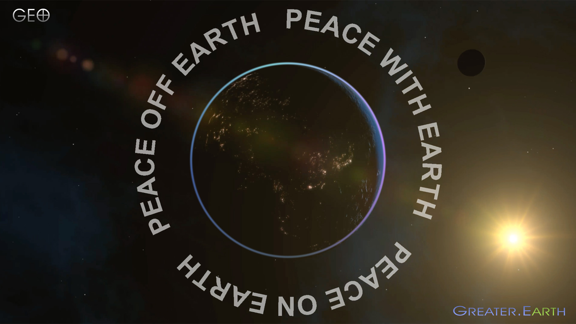 Peace off, with and on Earth