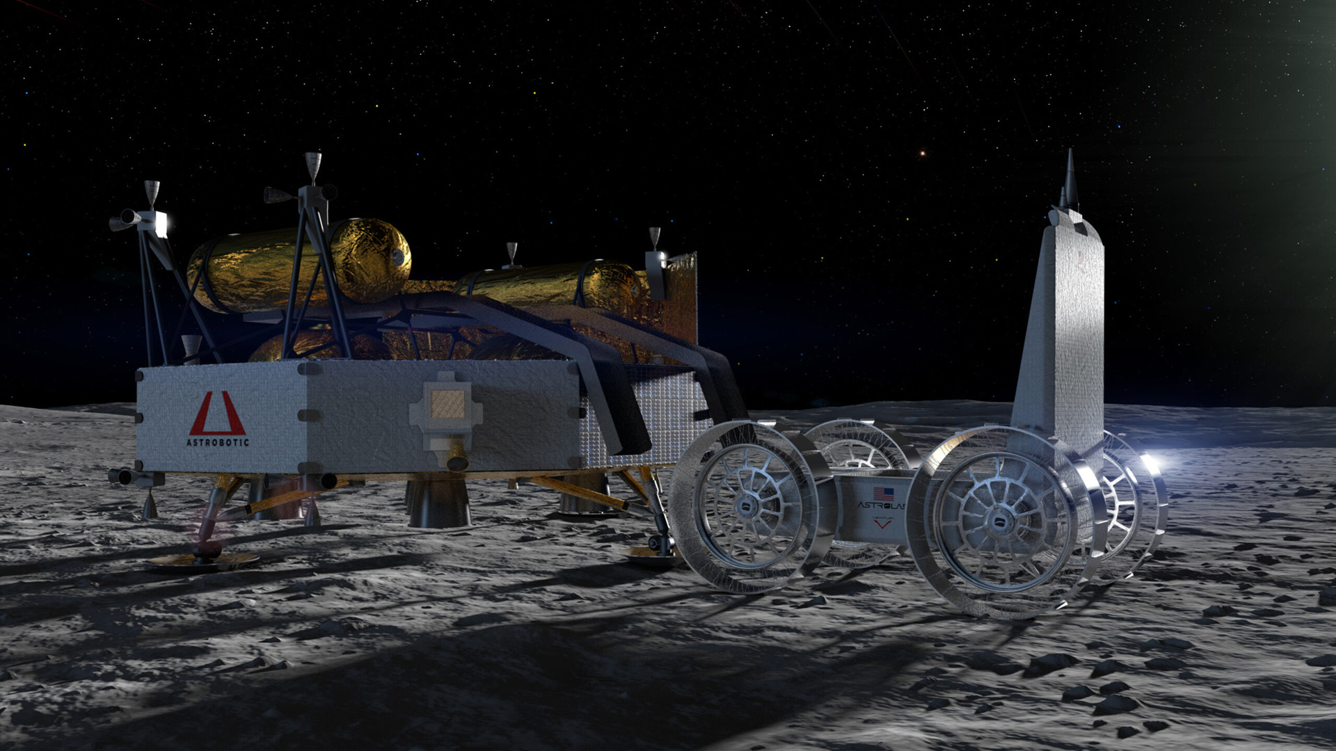 Astrobotic - Flip Rover