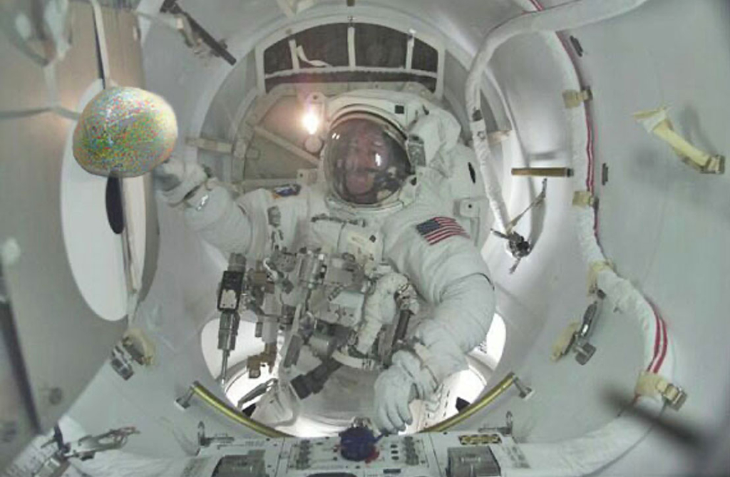 Cosmic Stone on the ISS